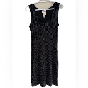 Black Polka Dot Dress by Joseph Ribkoff